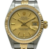 ロレックス ROLEX デイトジャスト 69173 シャンパンゴールド ゴールド/ステンレススチール 自動巻き レディース 腕時計