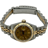 ロレックス ROLEX デイトジャスト 69173 シャンパンゴールド ゴールド/ステンレススチール 自動巻き レディース 腕時計