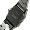 カルティエ Cartier サントス ガルベ SM W20056D6 アイボリー ステンレススチール クオーツ レディース 腕時計