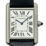カルティエ Cartier タンク マスト LM WSTA0041 シルバー ステンレススチール クオーツ メンズ 腕時計