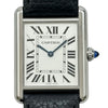 カルティエ Cartier タンク マスト LM WSTA0041 シルバー ステンレススチール クオーツ メンズ 腕時計