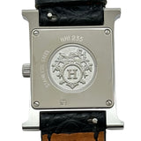 エルメス HERMES Hウォッチ HH1.235 ホワイトシェル ステンレススチール クオーツ レディース 腕時計