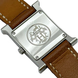 エルメス HERMES Hウォッチ HH1.210 ホワイト ステンレススチール クオーツ レディース 腕時計