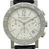 ブルガリ BVLGARI ブルガリブルガリ クロノグラフ BB38WSLDCH ホワイト ステンレススチール 自動巻き メンズ 腕時計