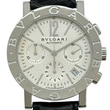 ブルガリ BVLGARI ブルガリブルガリ クロノグラフ BB38WSLDCH ホワイト ステンレススチール 自動巻き メンズ 腕時計