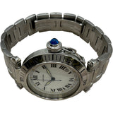 カルティエ Cartier パシャ38mm W31005H3 ホワイト ステンレススチール メンズ 腕時計