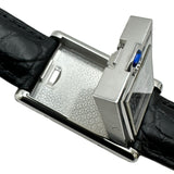 カルティエ Cartier タンク バスキュラント SM W1016830 グレー ステンレススチール クオーツ レディース 腕時計