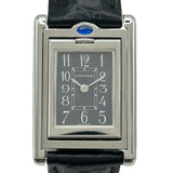 カルティエ Cartier タンク バスキュラント SM W1016830 グレー ステンレススチール クオーツ レディース 腕時計