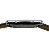 カルティエ Cartier タンク バスキュラント SM W1016830 グレー ステンレススチール クオーツ レディース 腕時計