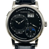 ランゲ＆ゾーネ A.LANGE&SOHNE ランゲ1 ムーンフェイズ 192.029 ネイビー ホワイトゴールド 手巻き メンズ 腕時計