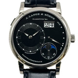 ランゲ＆ゾーネ A.LANGE&SOHNE ランゲ1 ムーンフェイズ 192.029 ネイビー ホワイトゴールド 手巻き メンズ 腕時計