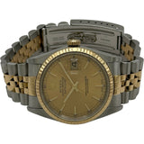ロレックス ROLEX デイトジャスト 16233 シャンパンゴールド ゴールド/ステンレススチール 自動巻き メンズ 腕時計