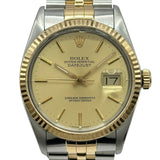 ロレックス ROLEX デイトジャスト 16013 ゴールド ゴールド/ステンレススチール 自動巻き メンズ 腕時計