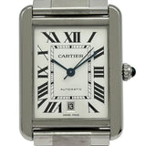 カルティエ Cartier タンク ソロ XL W5200028 シルバー ステンレススチール 自動巻き メンズ 腕時計