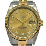 ロレックス ROLEX デイトジャスト 16233G ゴールド ゴールド/ステンレススチール 自動巻き メンズ 腕時計