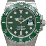 ロレックス ROLEX サブマリーナ 116610LV グリーン ステンレススチール 自動巻き メンズ 腕時計