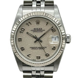 ロレックス ROLEX デイトジャスト 68274 アイボリー/ホリコン ホワイトゴールド/ステンレススチール 自動巻き ユニセックス 腕時計