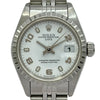 ロレックス ROLEX オイスターパーペーチュアル デイト 79240 ホワイト ステンレススチール 自動巻き レディース 腕時計