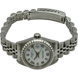 ロレックス ROLEX オイスターパーペーチュアル デイト 79240 ホワイト ステンレススチール 自動巻き レディース 腕時計