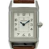 ジャガー・ルクルト JAEGER-LE COULTRE レベルソ デュエット 266.8.44 シルバー/ホワイトシェル ステンレススチール 手巻き レディース 腕時計