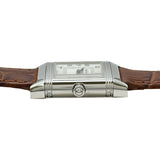 ジャガー・ルクルト JAEGER-LE COULTRE レベルソ デュエット 266.8.44 シルバー/ホワイトシェル ステンレススチール 手巻き レディース 腕時計
