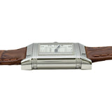 ジャガー・ルクルト JAEGER-LE COULTRE レベルソ デュエット 266.8.44 シルバー/ホワイトシェル ステンレススチール 手巻き レディース 腕時計