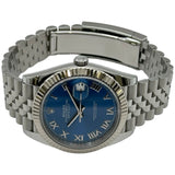ロレックス ROLEX デイトジャスト 41 126334 アズーロブルー ホワイトゴールド/ステンレススチール 自動巻き メンズ 腕時計