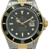 ロレックス ROLEX サブマリーナ 16613 ブラック ゴールド/ステンレススチール 自動巻き メンズ 腕時計