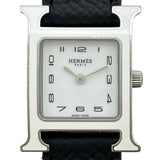 エルメス HERMES Hウォッチ HH1.220 ホワイト ステンレススチール クオーツ レディース 腕時計