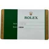 ロレックス ROLEX デイトジャスト41 126334G ブライトブルー ホワイトゴールド/ステンレススチール 自動巻き メンズ 腕時計
