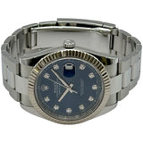 ロレックス ROLEX デイトジャスト41 126334G ブライトブルー ホワイトゴールド/ステンレススチール 自動巻き メンズ 腕時計