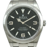 ロレックス ROLEX エクスプローラー1 214270 ブラック ステンレススチール 自動巻き メンズ 腕時計