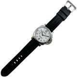 パネライ PANERAI ルミノールマリーナ 1950 ３デイズ アッチャイオ PAM01499 ホワイト ステンレススチール 自動巻き メンズ 腕時計