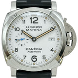 パネライ PANERAI ルミノールマリーナ 1950 ３デイズ アッチャイオ PAM01499 ホワイト ステンレススチール 自動巻き メンズ 腕時計