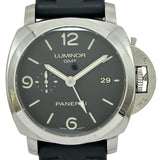 パネライ PANERAI ルミノール 1950 3デイズ GMT PAM00320 ブラック ステンレススチール 自動巻き メンズ 腕時計