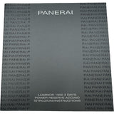 パネライ PANERAI ルミノール 1950 3デイズ パワーリザーブ PAM00423 ブラック ステンレススチール メンズ 腕時計