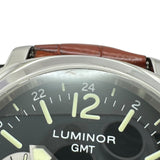 パネライ PANERAI ルミノール GMT PAM00088 ブラック ステンレススチール 自動巻き メンズ 腕時計