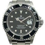 ロレックス ROLEX サブマリーナ 16610 ブラック ステンレススチール 自動巻き メンズ 腕時計