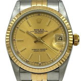 ロレックス ROLEX デイトジャスト 68273 シャンパンゴールド ゴールド/ステンレススチール 自動巻き ボーイズ 腕時計