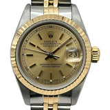 ロレックス ROLEX デイトジャスト 69173 ゴールド ゴールド/ステンレススチール 自動巻き レディース 腕時計