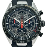 タグ・ホイヤー TAG HEUER カレラ クロノグラフ ポルシェ 963 CBU2010.FT6267 グレー ステンレススチール 自動巻き メンズ 腕時計