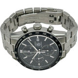 タグ・ホイヤー TAG HEUER カレラ クロノグラフ タキメーター レーシングスペシャル CV201E-1 ブラック ステンレススチール 自動巻き メンズ 腕時計