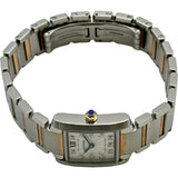 カルティエ Cartier タンクフランセーズ SM WE110004 シルバー ピンクゴールド/ステンレススチール クオーツ レディース 腕時計