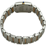 カルティエ Cartier タンクフランセーズ SM WE110004 シルバー ピンクゴールド/ステンレススチール クオーツ レディース 腕時計