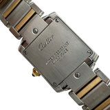 カルティエ Cartier タンクフランセーズSM W51007Q4 ホワイト ゴールド/ステンレススチール クオーツ レディース 腕時計