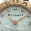 ブルガリ BVLGARI ブルガリブルガリ BBP23SG ホワイトシェル ピンクゴールド/ステンレススチール クオーツ レディース 腕時計