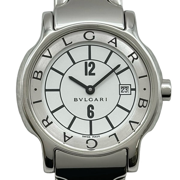 ブルガリ BVLGARI ソロテンポ ST29S ホワイト ステンレススチール ブルガリ BVLGARI ソロテンポ ST29S ホワイト ステンレススチール