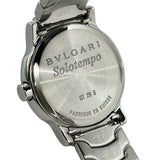 ブルガリ BVLGARI ソロテンポ ST29S ホワイト ステンレススチール クオーツ レディース 腕時計