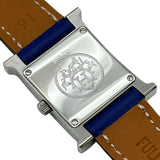 エルメス HERMES Hウォッチ HH1.210 ブルー ステンレススチール クオーツ レディース 腕時計