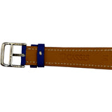エルメス HERMES Hウォッチ HH1.210 ブルー ステンレススチール クオーツ レディース 腕時計